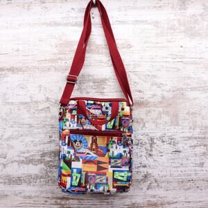 Disneyland Padded Tablet Case 10 x 8 Inch Crossbody Bag Mickey Mouse With Strap